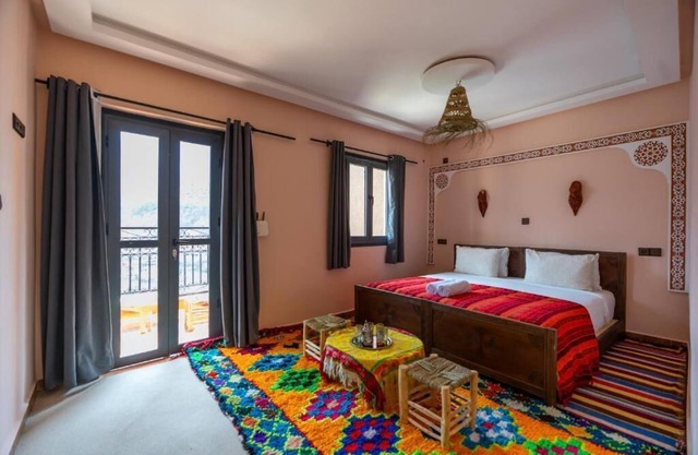Le Reflet D'Imlil - Double or Twin Room with Mountain View