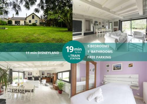 Le Reneuve : Maison 8 personnes Disney land