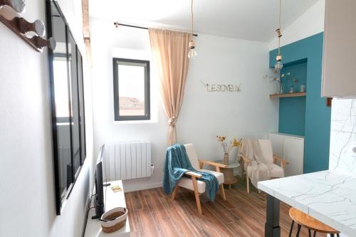 Le Soyeux - 100m de la Gare & parking privé