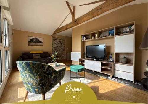 Le Verger - Gite 8 personnes en campagne et rivière By Primo