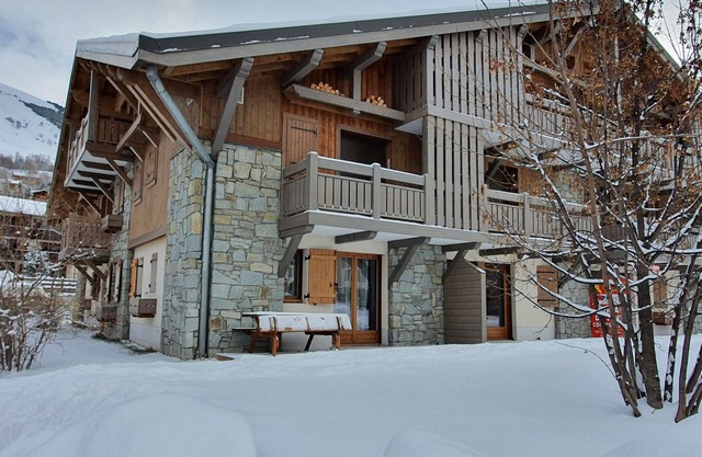 Les deux alpes, near the lake, 4/6 person apartment in chalet