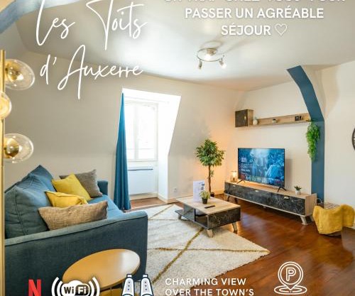 Les Toits d'Auxerre - Center - Rooftop View