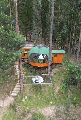 Libélula Glamping con jacuzzi