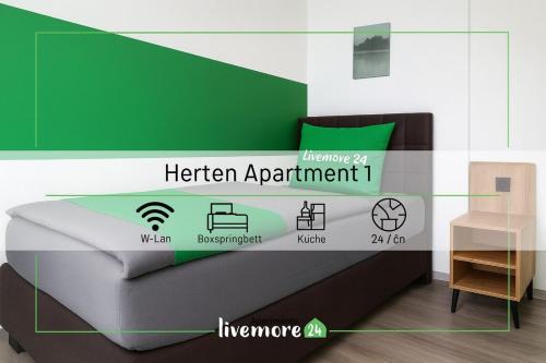 Livemore24 Apartment 1 in Herten 24-7 Check-In