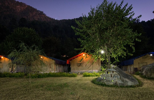 LivingStone Camping Site Luxury tent Uttrakhand