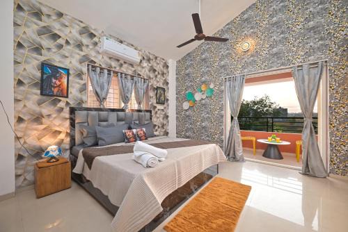 ll EMPYREAN STAY ll BLACK PEARL ll 2BHK ll AC ll PRIVATE POOL ll WIFI ll COUPLE FRIENDLY