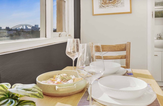 Location and lifestyle in a cute luxe studio with stunning city views