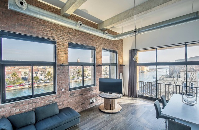 Loft 120m2 air-conditioned panoramic view