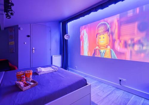 Loft Premium - Rétro Gaming & Cinéma - Centre Melun