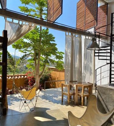 LOFT SAJA. Diseño en tapia pisada contemporáneo