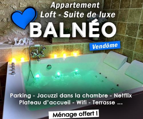 Loft Suite de luxe - Jacuzzi - SPA - Balnéo Vendôme