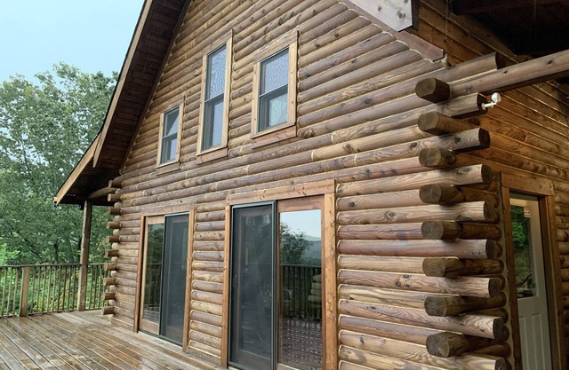 Log Cabin in the North Georgia Mountains
