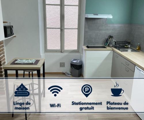 Logement Cosy avec stationnement gratuit