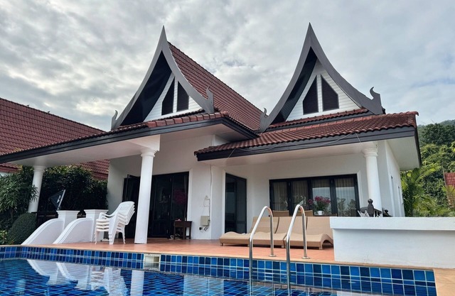 Lotus Villa beachfront villa with private pool in a small quiet community