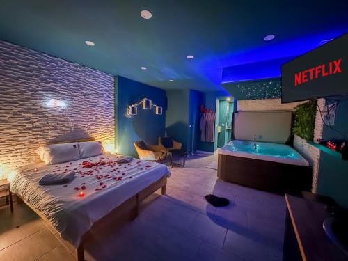 Love & Spa - Jacuzzi - Netflix - Métro - Wifi