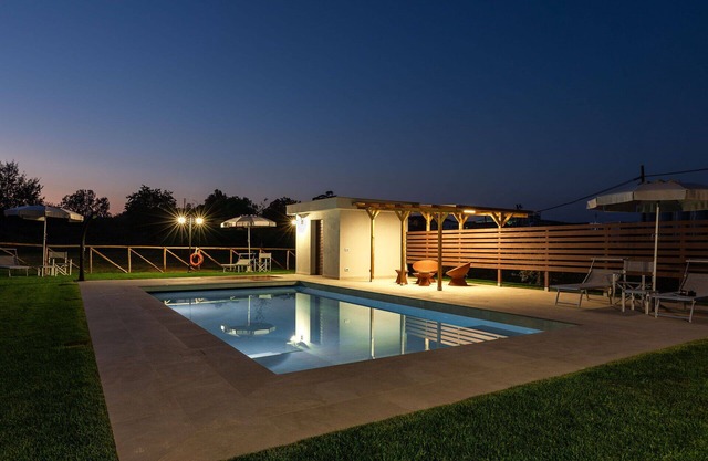 Lovely apartment in villa for 4 people with A/C, WIFI, pool, TV and panoramic view