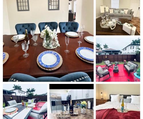 Lujosa Y Acogedora Casa En Miami!