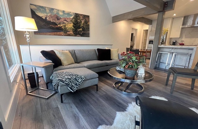 Lux condo in core. LG 2BR. Side of mtn, walk to Gondola. New rehab, great views