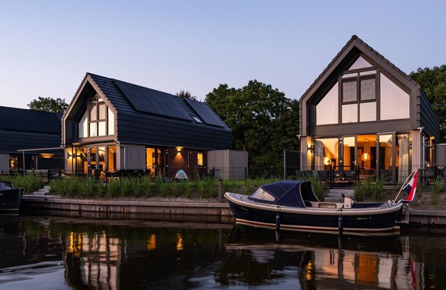 Luxurious detached water villa with jetty