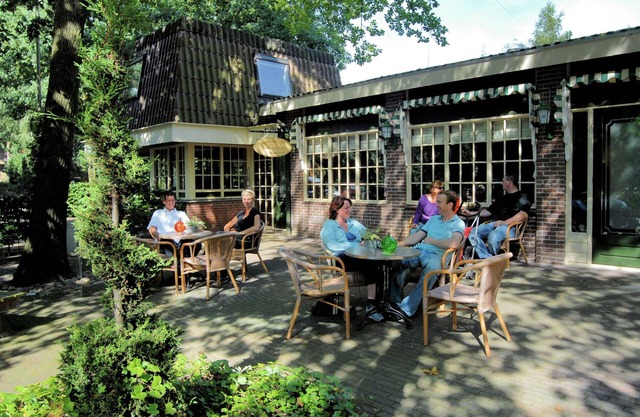 Luxurious lodge with airco, located beside a lake