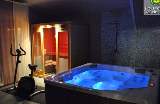 Luxurious Retreat in Loire Valley: Spa, Sauna, Fitness, Family-Friendly, Close to Castles and Vineyards