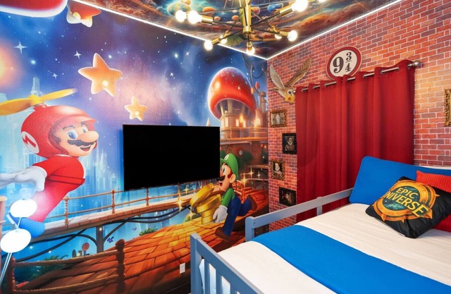 Luxury 5-Bed -4bath with fun Disney themed rooms.
