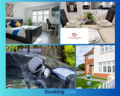 Luxury 5BR House with Jacuzzi plus Gym - 1 BR Garden Self-Contained Suite in Garden -booked separately-