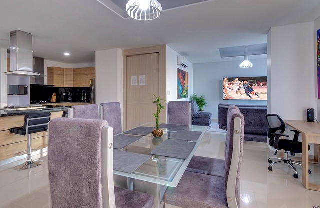 Luxury CTG Airport Penthouse 3 BD 2 BA Suite + Rooftop Pool