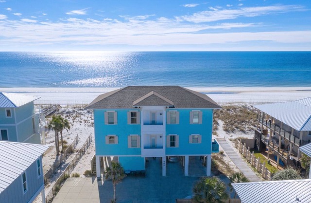 Luxury Gulf Front Home w/Gulf front pool and private dune walk-over to beach