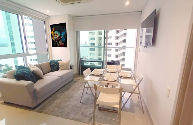 Luxury Kingbed Beach Ocean View 360º Rooftop Pool Murano Elite Bocagrande