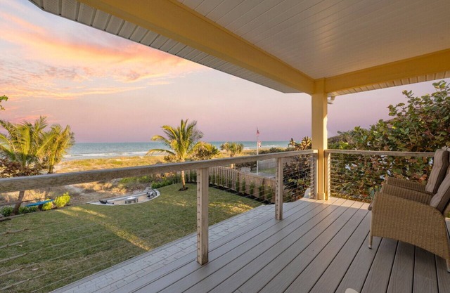 Luxury Oceanfront Vacation Home in Cocoa Beach | 6 Bedrooms, Game Room & Direct Beach Access