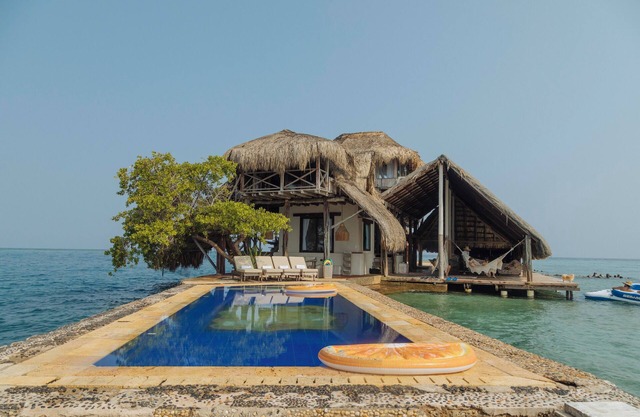 Luxury Villa - Your Private Island Paradise in the Caribbean Sea