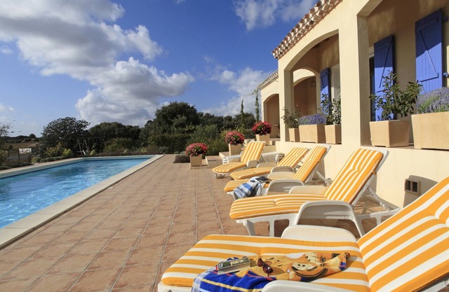 Luxury villa with heated pool and spa