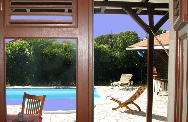 Luxury villa with private pool and ocean view near beaches in Martinique