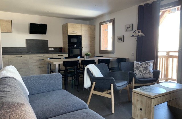 Magnificent renovated flat in La Plagne-Les Coches