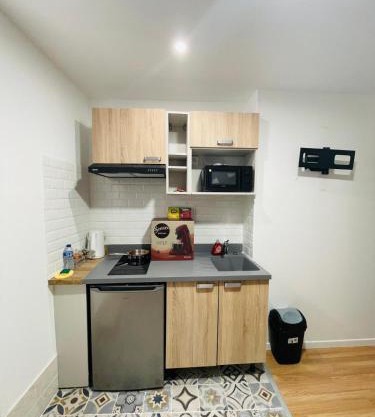 Magnifique studio rénové en juin 2025 au centre ville de Vaux-sur-Seine