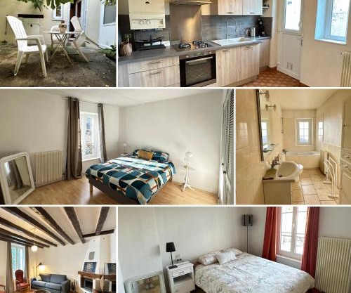 Maison avec jardin-Au calme-Tout à pied-High wifi