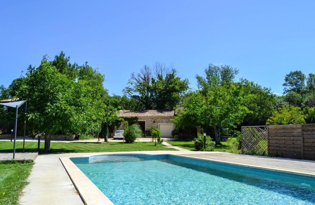 Maison de 2 chambres avec piscine partagee jardin clos et wifi a Saint Victor de Malcap