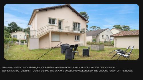 Maison et jardin, 600m de la mer, St Brevin