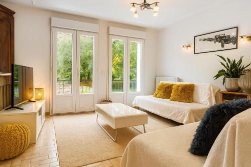 maison individuel proche des châteaux et Amboise avec jardin clos