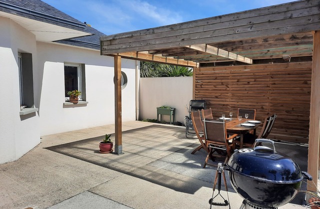 Maison Plain-pied sur Terrain Clos, à Proximité du Port et des Plages