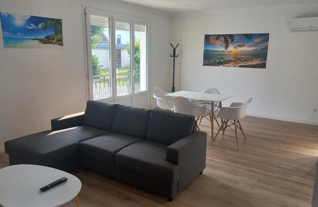 Maison spacieuse avec un terrain