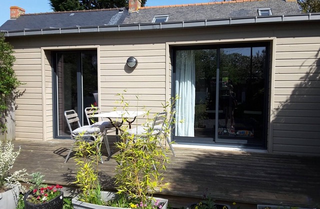 Maison + Tiny House Dinard à 10 mn de la Plage, Dans Allée Calme