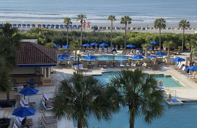 Marriott Ocean Watch right on beach Grand Dunes