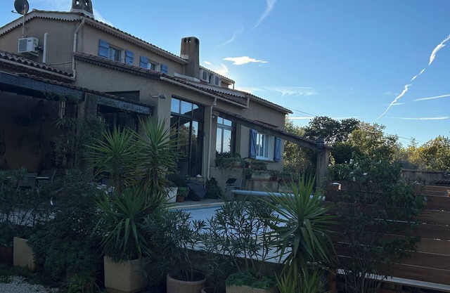 mas Provencale in the Vineyards and Olive Field