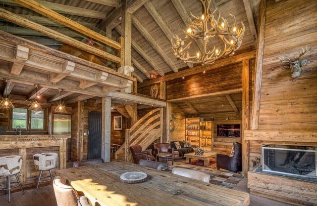 MEGEVE Traditional wooden chalet in the heart of the mountains - 8 peoplenn