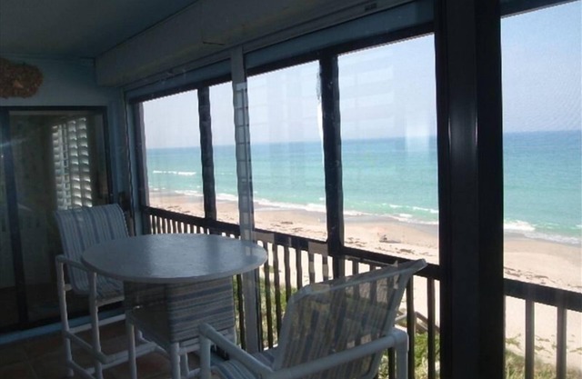 Melbourne Beach Ocean Front Pool, All rooms have an ocean view. 4th floor