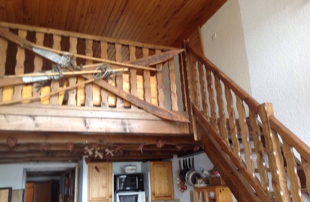 Mezzanine studio in La Rosière 1850, 6 people for rent