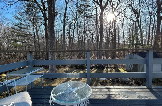 Mid century 3-bedroom house with fenced in back yard steps to Rye Beach