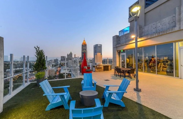 Midtown Luxepad 1b1b Rooftop Lounge Pool Gym Xbox